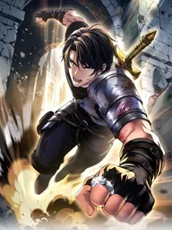 The Amber Sword - ดาบอำพัน ปกมังงะ The Amber Sword - ดาบอำพัน